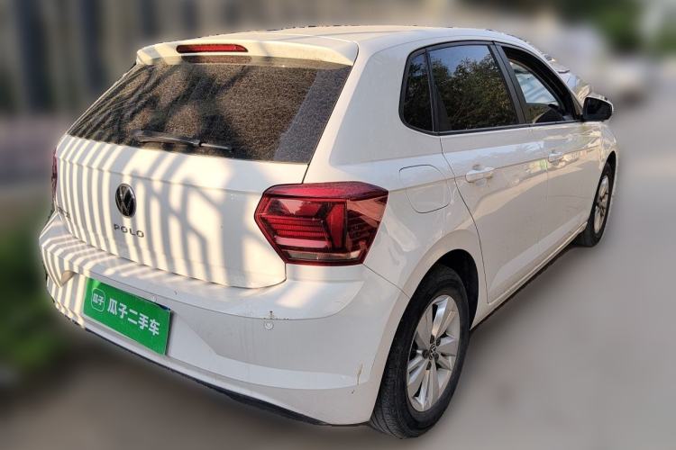 Used Volkswagen Polo 2021 Plus 1.5L Automatic Panoramic Enjoyment Edition Rear Right 45 Deg