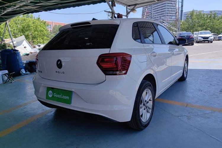 Used Volkswagen Polo 2021 Plus 1.5L Automatic Panoramic Enjoyment Edition Rear Right 45 Deg