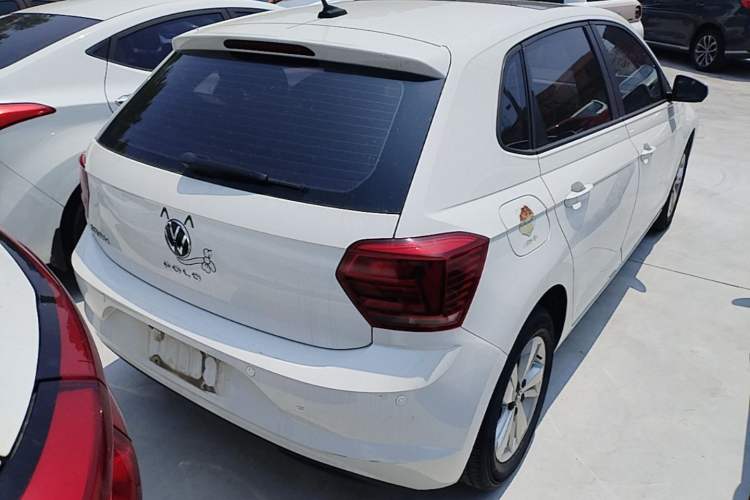Used Volkswagen Polo 2021 Plus 1.5L Automatic Panoramic Enjoyment Edition Rear Right 45 Deg