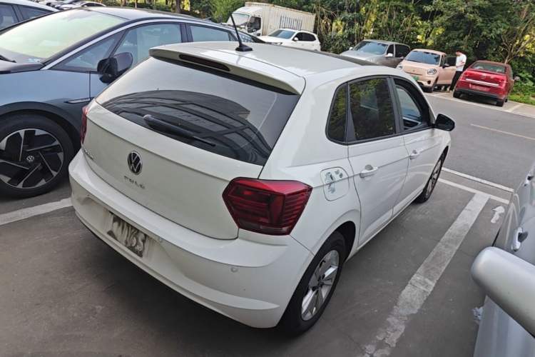 Used Volkswagen Polo 2021 Plus 1.5L Automatic Panoramic Enjoyment Edition Rear Right 45 Deg