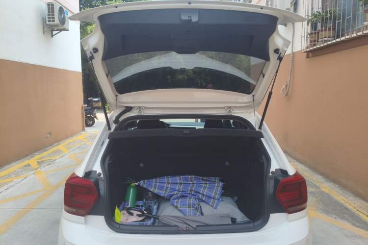 Used Volkswagen Polo 2021 Plus 1.5L Automatic Colorful Tech Edition Trunk