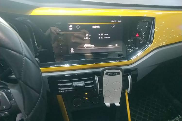 Used Volkswagen Polo 2021 Plus 1.5L Automatic Colorful Tech Edition Audio And AC Panel