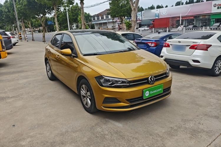 Used Volkswagen Polo 2021 Plus 1.5L Automatic Panoramic Enjoyment Edition Front Right 45 Deg