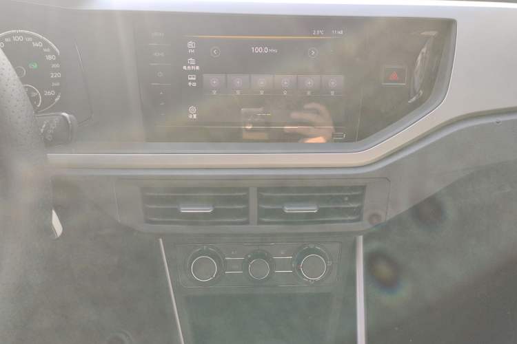 Used Volkswagen Polo 2022 Plus 1.5L Automatic Enjoy Life Edition Audio And AC Panel