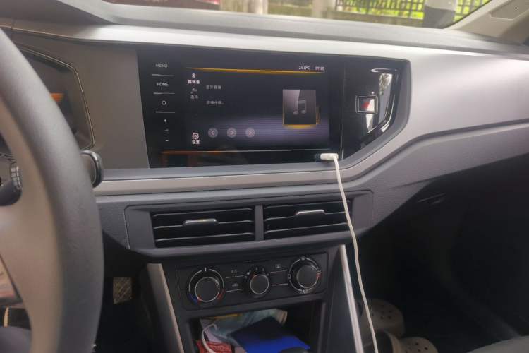 Used Volkswagen Polo 2022 Plus 1.5L Automatic Enjoy Life Edition Audio And AC Panel