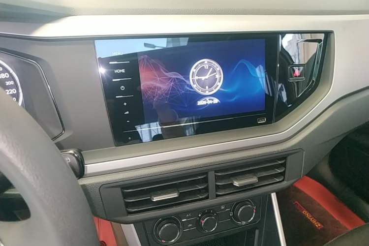 Used Volkswagen Polo 2022 Plus 1.5L Automatic Enjoy Life Edition Audio And AC Panel