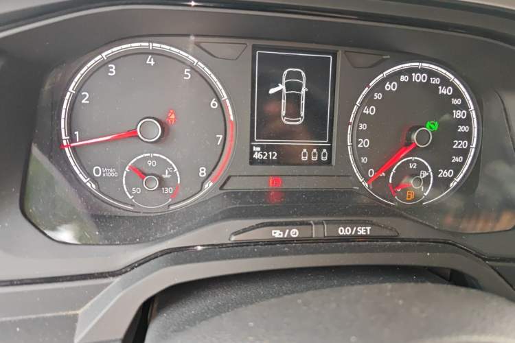 Used Volkswagen Polo 2022 Plus 1.5L Automatic Enjoy Life Edition Odometer Close Up