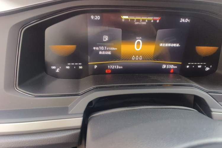 Used Volkswagen Polo 2022 Plus 1.5L Automatic Enjoy Life Edition Odometer Close Up