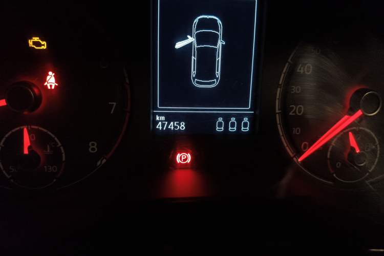 Used Volkswagen Polo 2022 Plus 1.5L Automatic Enjoy Life Edition Odometer Close Up
