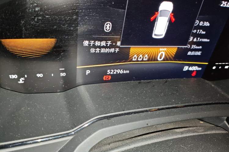 Used Volkswagen Polo 2022 Plus 1.5L Automatic Enjoy Life Edition Odometer Close Up