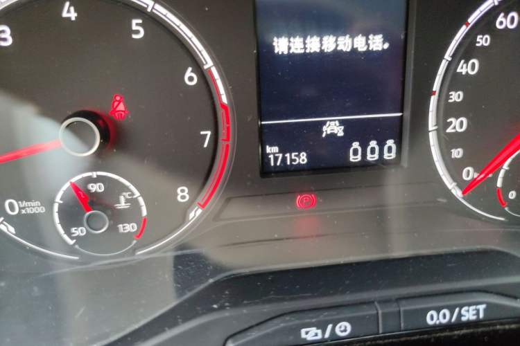 Used Volkswagen Polo 2022 Plus 1.5L Automatic Enjoy Life Edition Odometer Close Up