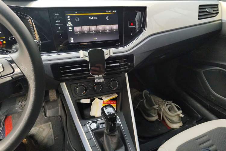 Used Volkswagen Polo 2023 Plus 1.5L Automatic Colorful Tech Edition Audio And AC Panel