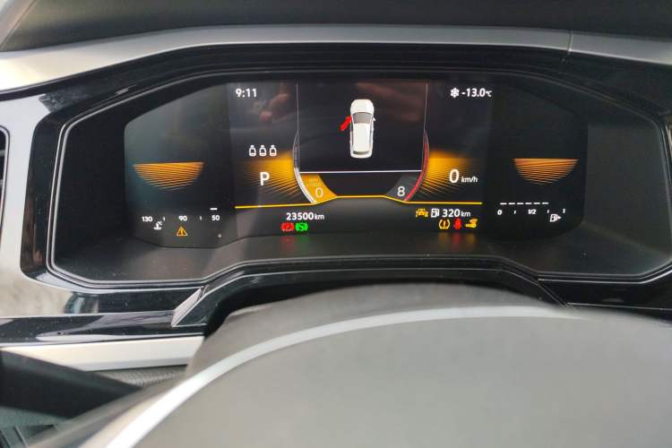 Used Volkswagen Polo 2023 Plus 1.5L Automatic Colorful Tech Edition Odometer Close Up