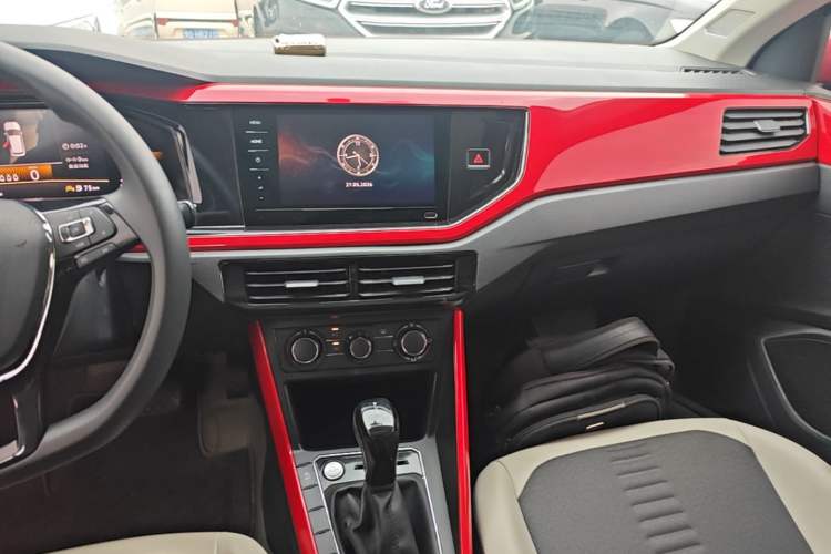 Used Volkswagen Polo 2023 Plus 1.5L Automatic Colorful Tech Edition Audio And AC Panel