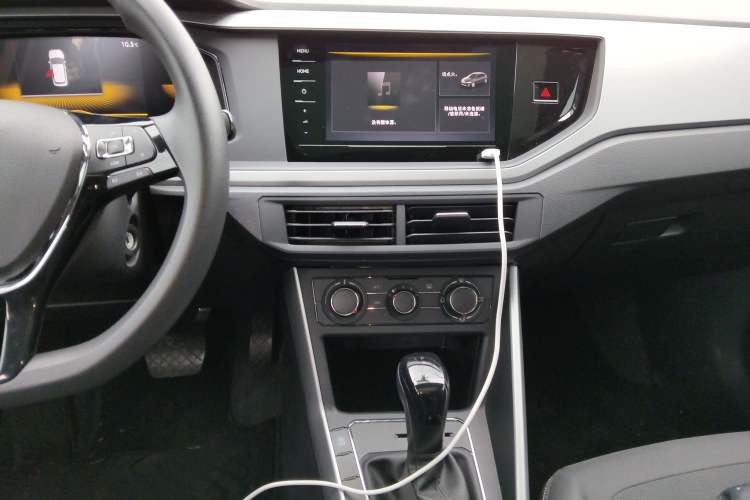 Used Volkswagen Polo 2023 Plus 1.5L Automatic Colorful Tech Edition Audio And AC Panel