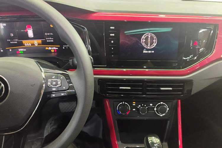 Used Volkswagen Polo 2023 Plus 1.5L Automatic Colorful Tech Edition Audio And AC Panel