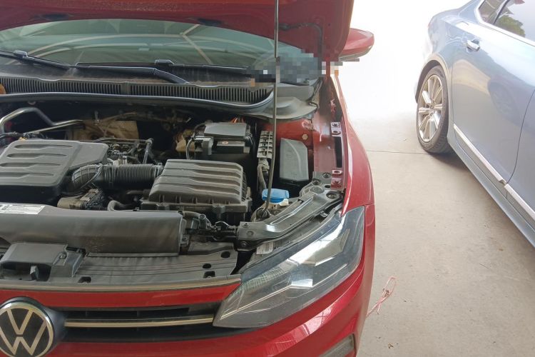 Used Volkswagen Polo 2023 Plus 1.5L Automatic Colorful Tech Edition Engine Bay Left