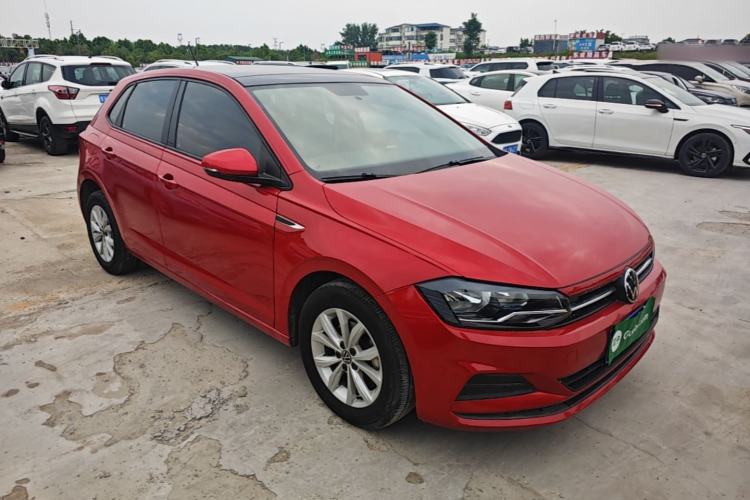 Used Volkswagen Polo 2023 Plus 1.5L Automatic Colorful Tech Edition Front Right 45 Deg
