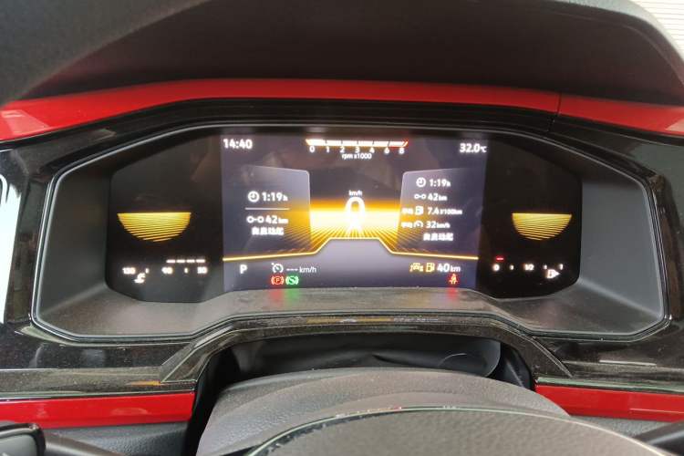 Used Volkswagen Polo 2023 Plus 1.5L Automatic Colorful Tech Edition Instrument Cluster