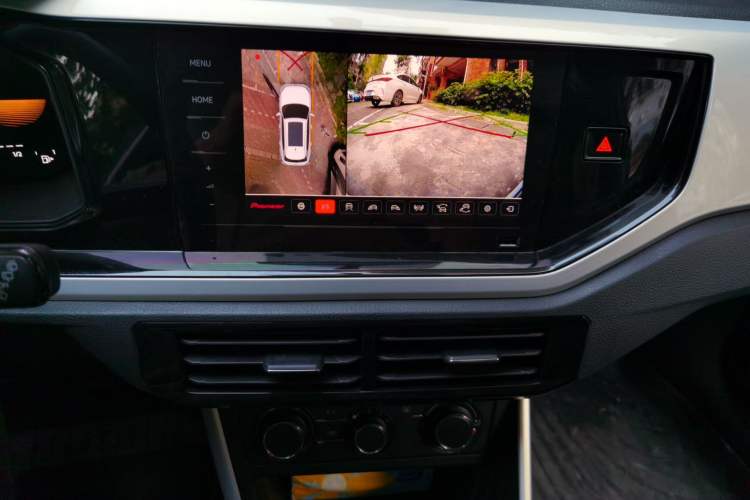 Used Volkswagen Polo 2023 Plus 1.5L Automatic Colorful Tech Edition Audio And AC Panel