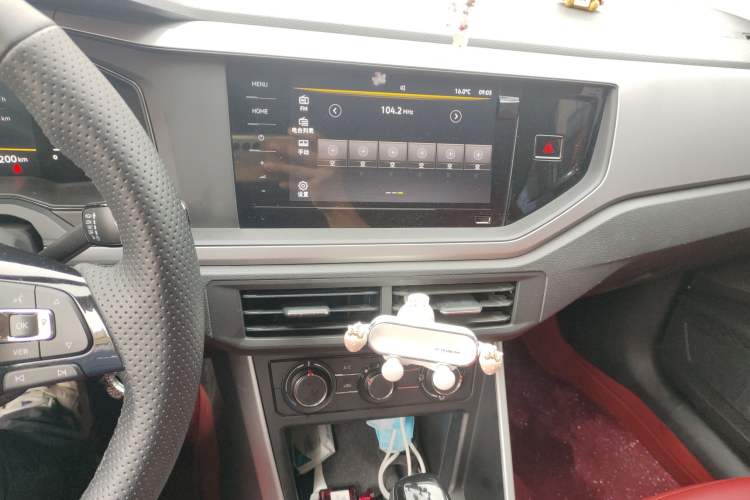 Used Volkswagen Polo 2023 Plus 1.5L Automatic Enjoy-the-Moment Edition Audio And AC Panel