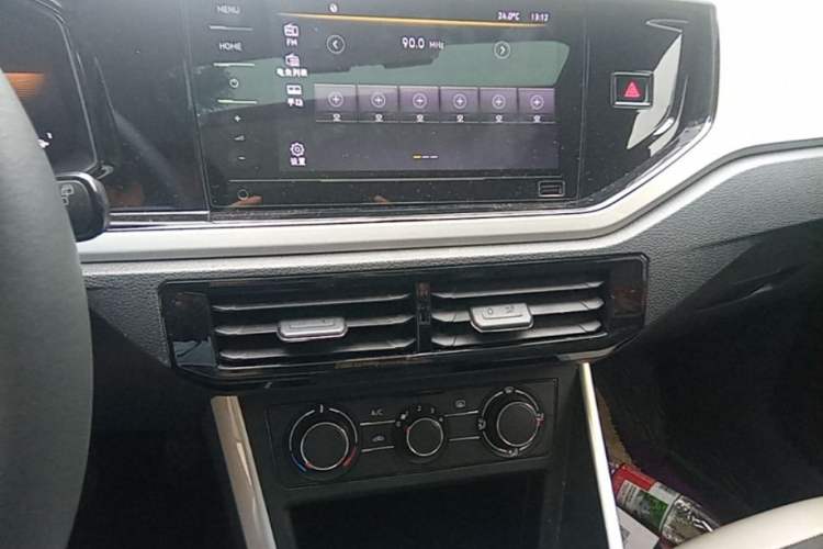 Used Volkswagen Polo 2023 Plus 1.5L Automatic Colorful Tech Edition Audio And AC Panel