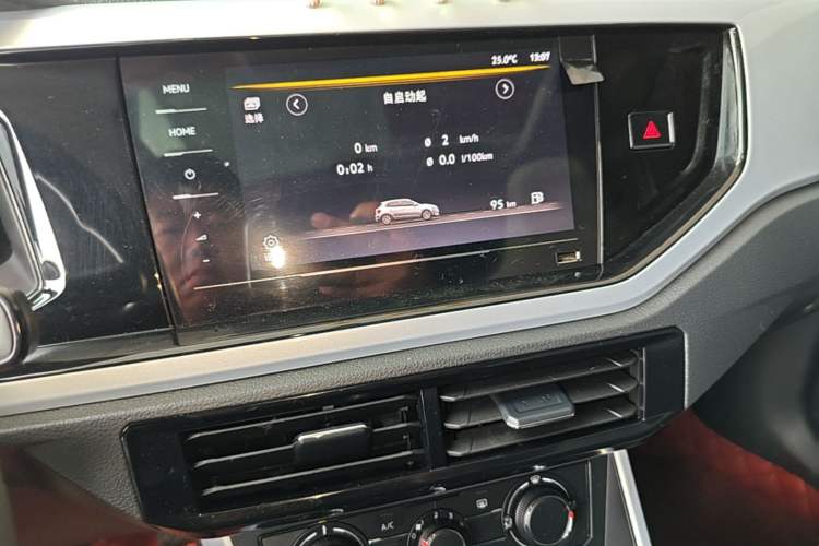 Used Volkswagen Polo 2023 Restyled Plus 1.5L Automatic Colorful Tech Edition Audio And AC Panel