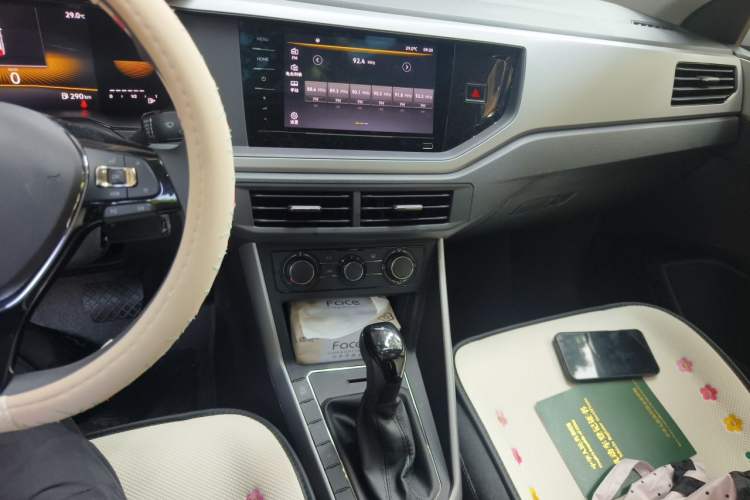 Used Volkswagen Polo 2023 Plus 1.5L Automatic Panoramic Enjoyment Edition Audio And AC Panel