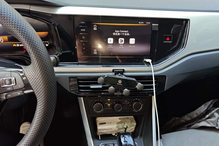 Used Volkswagen Polo 2023 Restyled Plus 1.5L Automatic Colorful Tech Edition Audio And AC Panel