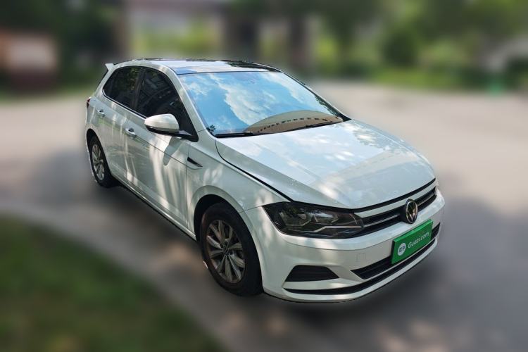 Used Volkswagen Polo 2023 Plus 1.5L Automatic Trendy & Smart Luxury Edition Front Right 45 Deg