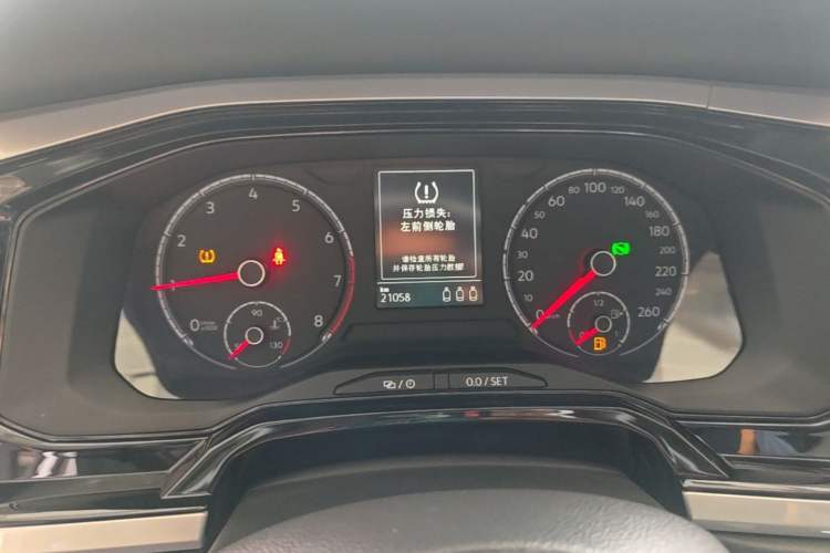 Used Volkswagen Polo 2023 Plus 1.5L Automatic Panoramic Enjoyment Edition Instrument Cluster