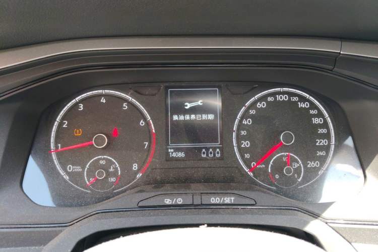 Used Volkswagen Polo 2023 Plus 1.5L Automatic Panoramic Enjoyment Edition Instrument Cluster