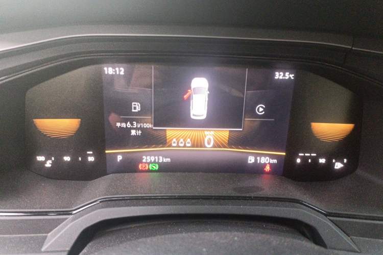 Used Volkswagen Polo 2023 Revised Plus 1.5L Automatic – Enjoy Life Edition Instrument Cluster