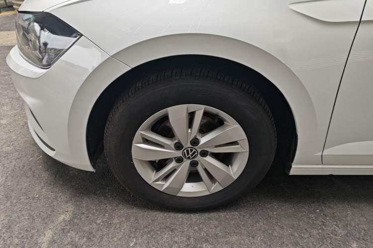 Used Volkswagen Polo 2023 Plus 1.5L Automatic Panoramic Enjoyment Edition Left Front Wheel Hub
