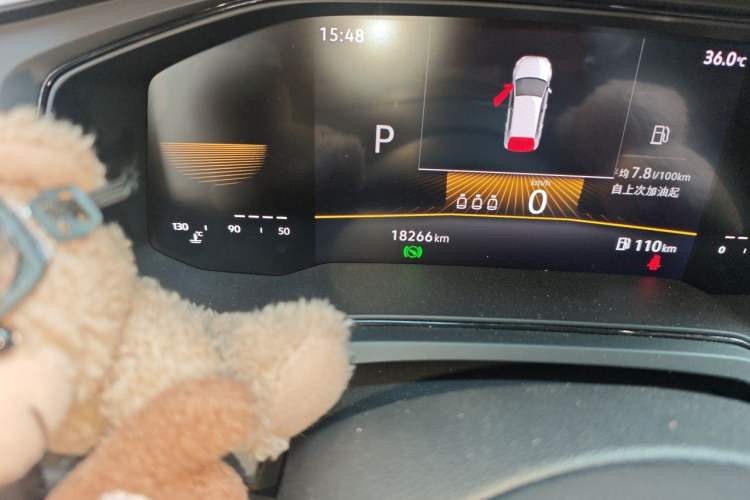 Used Volkswagen Polo 2023 Revised Plus 1.5L Automatic Panoramic Enjoyment Edition Odometer Close Up