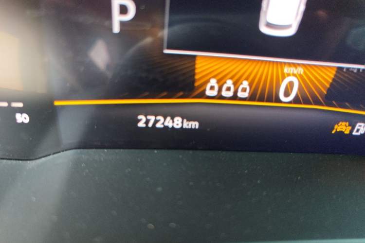 Used Volkswagen Polo 2023 Plus 1.5L Automatic Trendy & Smart Luxury Edition Odometer Close Up