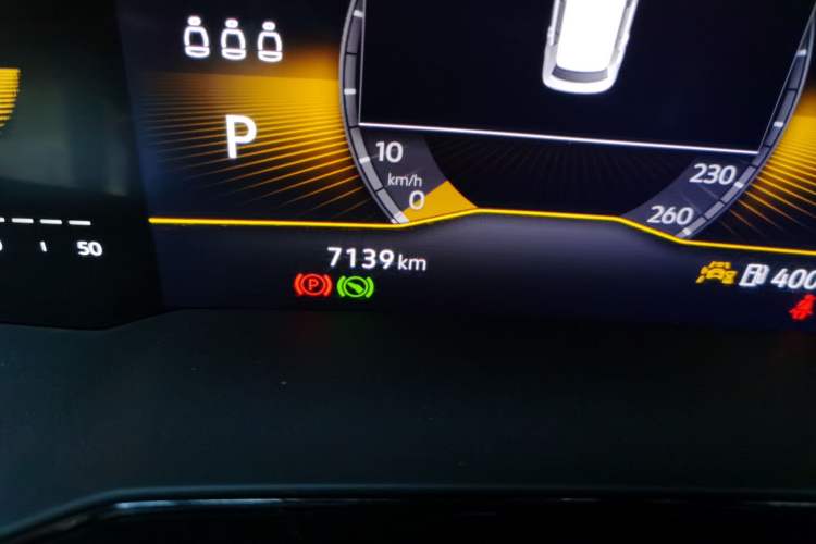 Used Volkswagen Polo 2023 Plus 1.5L Automatic Colorful Tech Edition Odometer Close Up