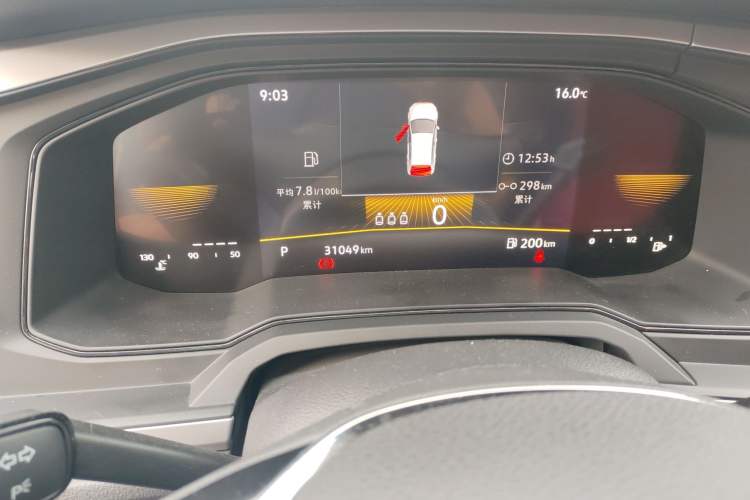 Used Volkswagen Polo 2023 Plus 1.5L Automatic Enjoy-the-Moment Edition Odometer Close Up