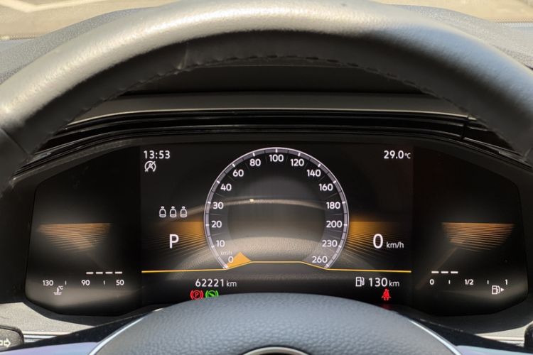 Used Volkswagen Polo 2023 Plus 1.5L Automatic Colorful Tech Edition Odometer Close Up