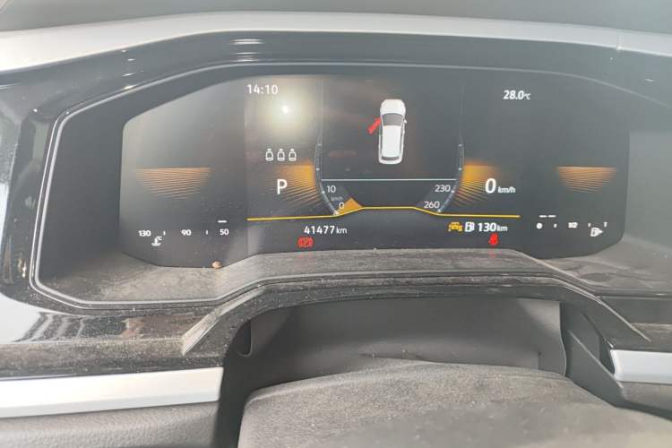 Used Volkswagen Polo 2023 Plus 1.5L Automatic Colorful Tech Edition Odometer Close Up
