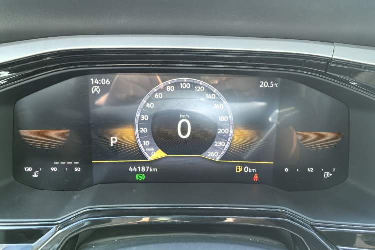 Used Volkswagen Polo 2023 Plus 1.5L Automatic Colorful Tech Edition Odometer Close Up