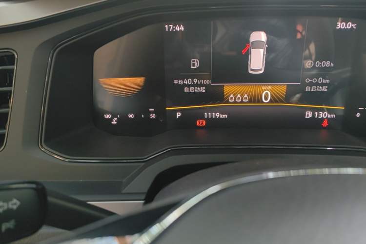 Used Volkswagen Polo 2023 Revised Plus 1.5L Automatic Panoramic Enjoyment Edition Odometer Close Up