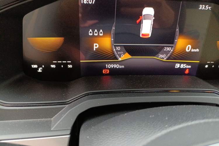 Used Volkswagen Polo 2023 Plus 1.5L Automatic Enjoy-the-Moment Edition Odometer Close Up