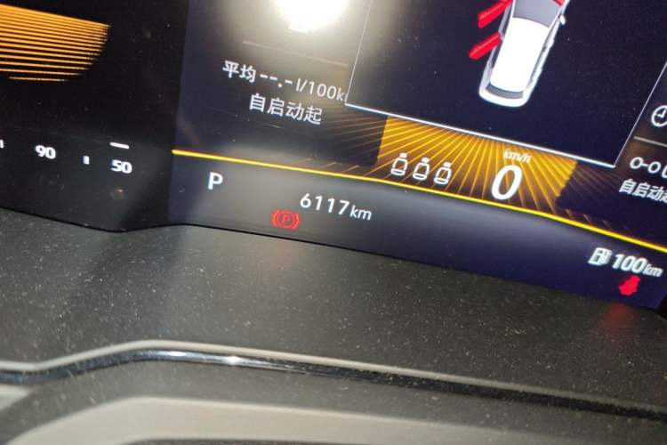 Used Volkswagen Polo 2023 Revised Plus 1.5L Automatic Panoramic Enjoyment Edition Odometer Close Up