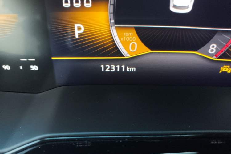 Used Volkswagen Polo 2023 Plus 1.5L Automatic Colorful Tech Edition Odometer Close Up