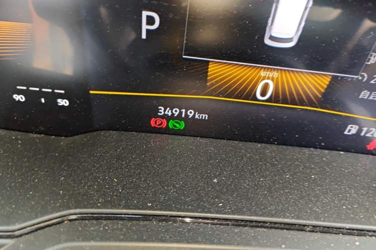 Used Volkswagen Polo 2023 Revised Plus 1.5L Automatic Panoramic Enjoyment Edition Odometer Close Up