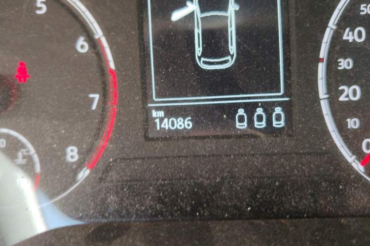 Used Volkswagen Polo 2023 Plus 1.5L Automatic Panoramic Enjoyment Edition Odometer Close Up