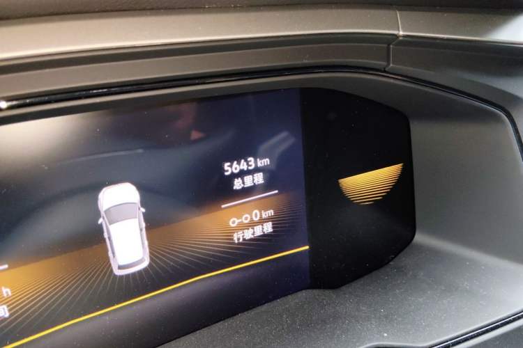 Used Volkswagen Polo 2023 Plus 1.5L Automatic Enjoy-the-Moment Edition Odometer Close Up