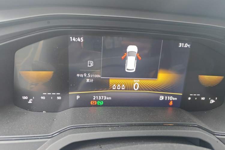Used Volkswagen Polo 2023 Revised Plus 1.5L Automatic – Enjoy Life Edition Odometer Close Up