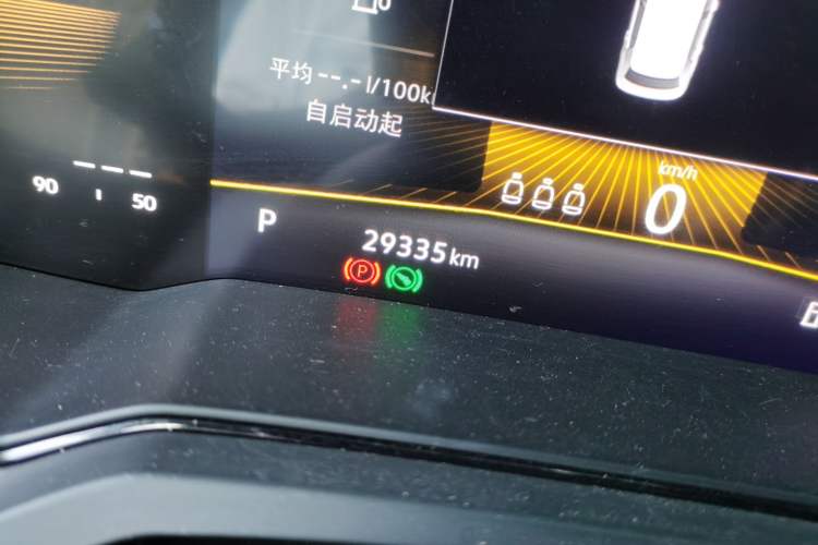 Used Volkswagen Polo 2023 Plus 1.5L Automatic Enjoy-the-Moment Edition Odometer Close Up
